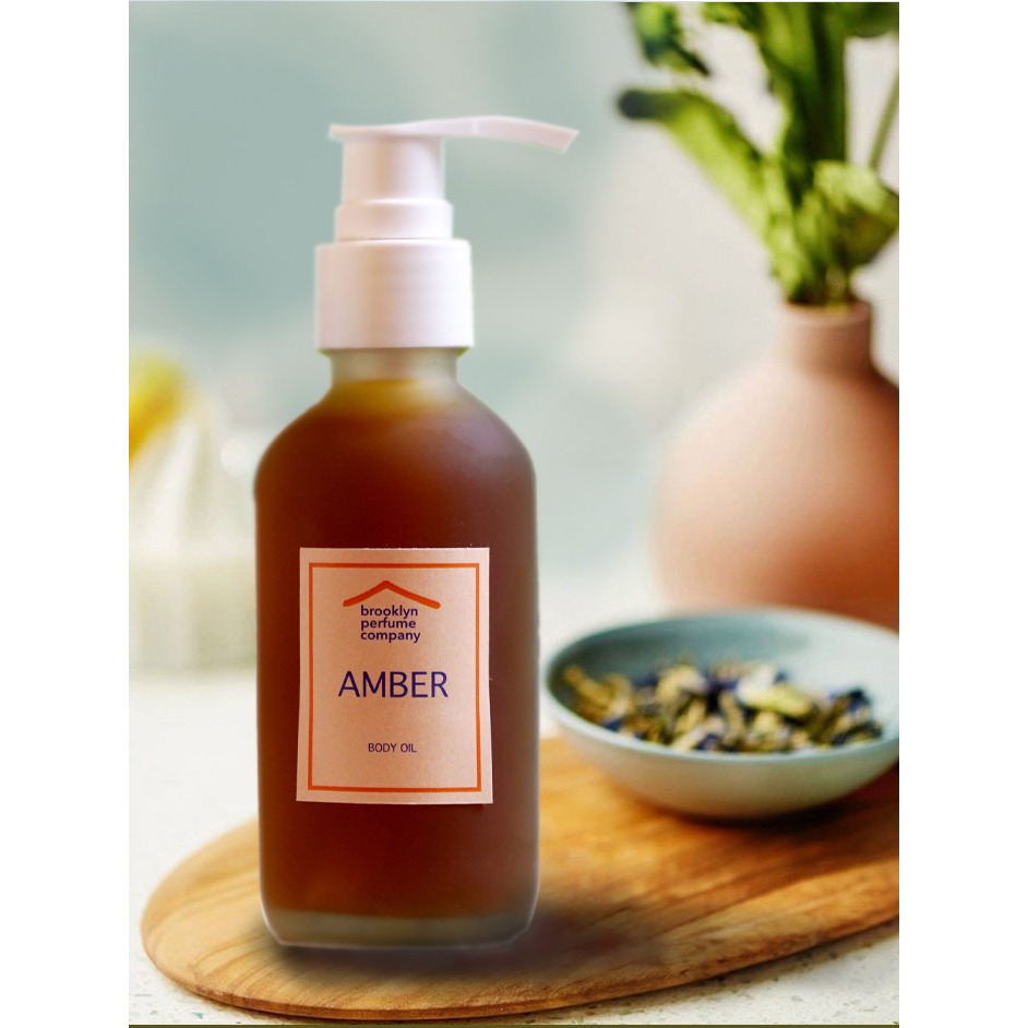 AMBER Body oil - BROOKLYN PERFUME COMPANY